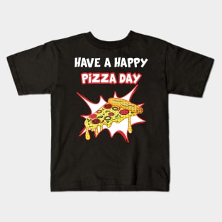 national pizza day Kids T-Shirt